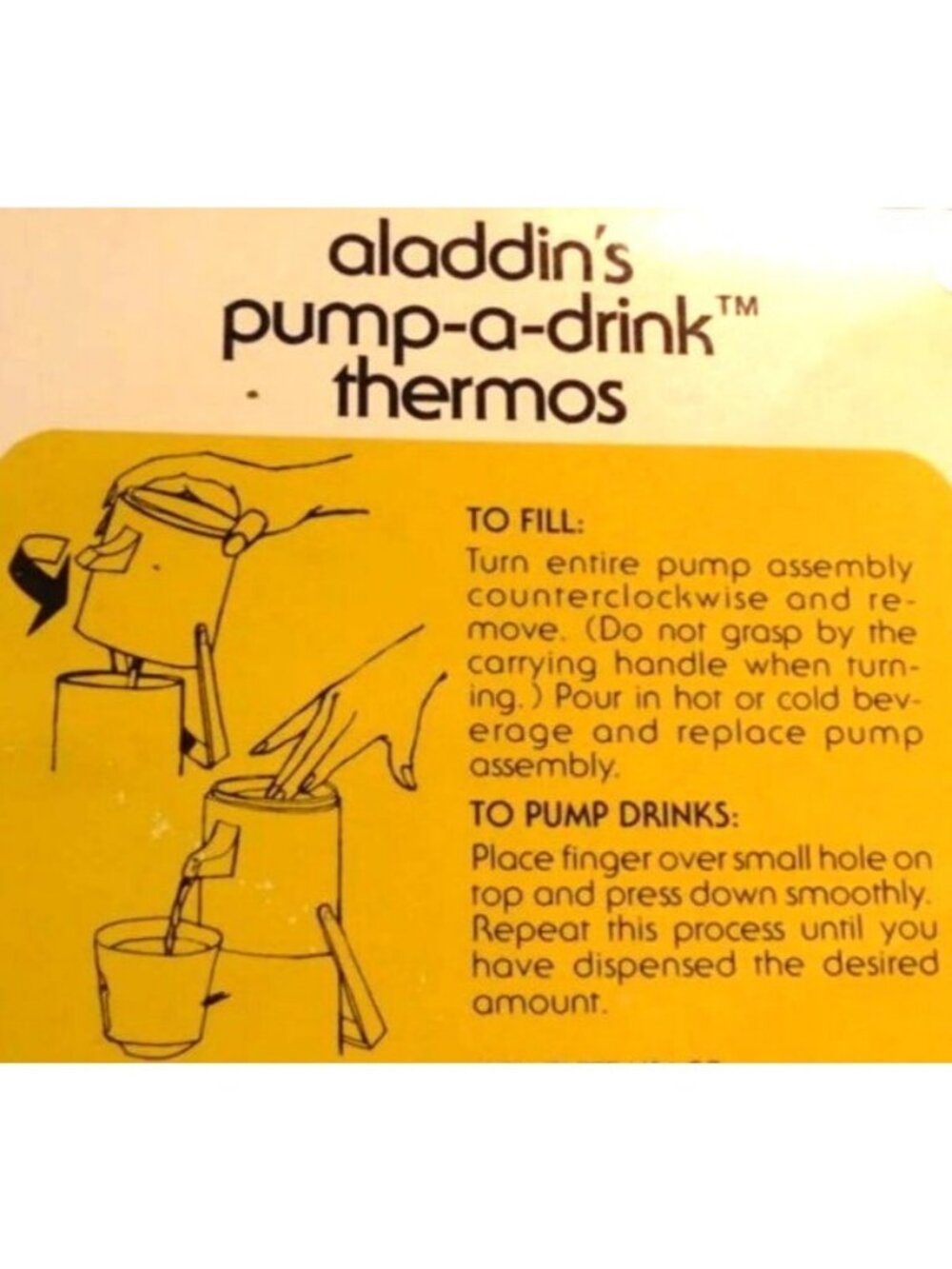 Vintage Aladdin Thermos Red Plaid 1 Quart Pump-A-Drink Dispenser P150 USA 13.5" - Picture 10 of 10